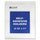 C-Line Self-Adhesive Poly Shop Ticket Holders, Welded - 9 x 12, Peel & Stick, 50/BX, 70912