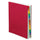 Pendaflex A-Z Oxford Desk File/Sorters - 20 Printed Tab(s) - Character - A-Z - Red Divider - Multicolor Mylar Tab(s) - Recycled - Moisture Resistant, Soil Resistant, Reinforced Gusset - 1 Each