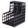Oxford Decorack Shelf File - 2 Divider(s) - Black - Plastic - 1 Each - Pendaflex