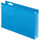 Pendaflex 1/5 Tab Cut Legal Recycled Hanging Folder - 8 1/2'' x 14'' - 2'' Expansion - Pressboard, Poly - Blue - 10% Recycled - 25 / Box