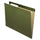 Pendaflex Essentials 1/3 Tab Cut Letter Recycled Hanging Folder - 8 1/2'' x 11'' - Standard Green - 100% Recycled - 25 / Box