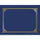 Geographics Letter, A4+ Recycled Certificate Holder - 8 1/2'' x 11'' , 10'' x 8'' , 8 17/64'' x 11 11/16'' - Linen - Navy Blue - 30% Recycled - 6 / Pack