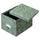 Globe-Weis Agate Heavy-duty Card File Lid Box - Internal Dimensions: 9'' Width x 6'' HeightExternal Dimensions: 11.6'' Depth - 1000 x Card - Heavy Duty - Fiberboard - Green - For Card, Check - Recycled -