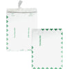 Survivor 10 x 13 DuPont Tyvek First Class Border Catalog Mailer with Self-Sealing Closure - First Class Mail - #13 1/2 - 10'' Width x 13'' Length - 14 lb - Peel & Seal - Tyvek - 100 / Box - White - SURVIVOR