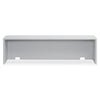 Safco E-Z Sort Riser - 57.5'' Width x 13'' Depth x 14'' Height - Steel - Gray