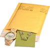 Sealed Air JiffyLite Cellular Cushioned Mailers - Bubble - #000 - 4'' Width x 8'' Length - Peel & Seal - Kraft - 25 / Carton - Kraft