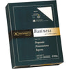 Southworth 24lb 25% Cotton Business Paper - Letter - 8 1/2'' x 11'' - 24 lb Basis Weight - Wove - 500 / Box - Watermarked, Acid-free, Date-coded, Lignin-free - White