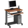 Mayline Empire Mobile PC Workstation - For - Table TopRectangle Top - Assembly Required - Steel - 1 Each - Safco