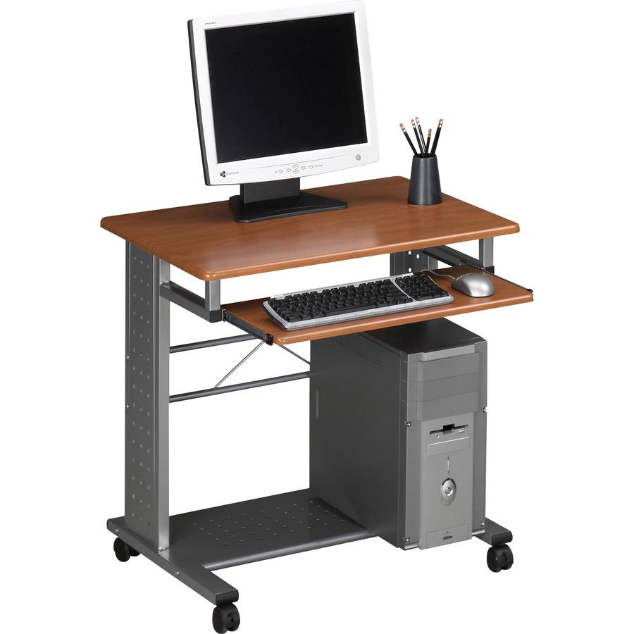 Mayline Empire Mobile PC Workstation - For - Table TopRectangle Top - Assembly Required - Steel - 1 Each - Safco