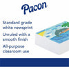 Pacon Recyclable Newsprint Paper - 500 Sheets - Plain - 18'' x 24'' - White Paper - 500 / Ream
