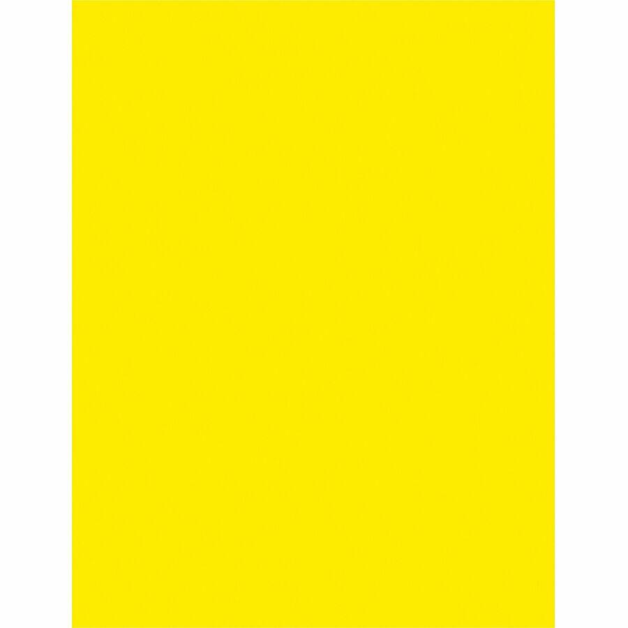 Pacon Kaleidoscope Multi-Purpose Paper - Letter - 8.50'' x 11'' - 24 lb Basis Weight - 500 Sheets/Pack - Multi-Purpose Paper - Lemon Yellow