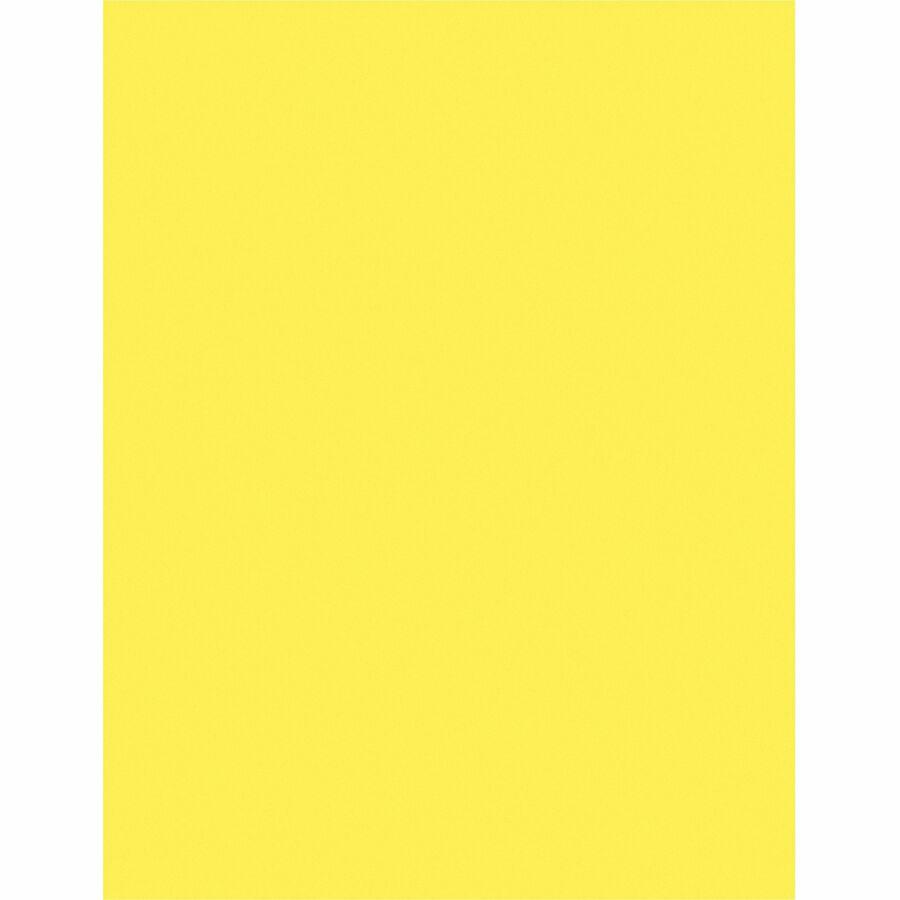 Pacon Kaleidoscope Multi-Purpose Paper - Letter - 8.50'' x 11'' - 24 lb Basis Weight - 500 Sheets/Pack - Multi-Purpose Paper - Hyper Yellow