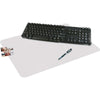Artistic Krystal Antimicrobial Desk Pad - Rectangular - 36'' Width x 20'' Depth - Vinyl - Clear