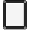 Deflecto Window Display - 1 Each - 8.5'' Width x 11'' Height - Rectangular Shape - Glass-mountable, Window-mountable - Double Sided - UV Protected, Heat Resistant, Suction Cup - Restaurant, Door, Wall - - deflecto