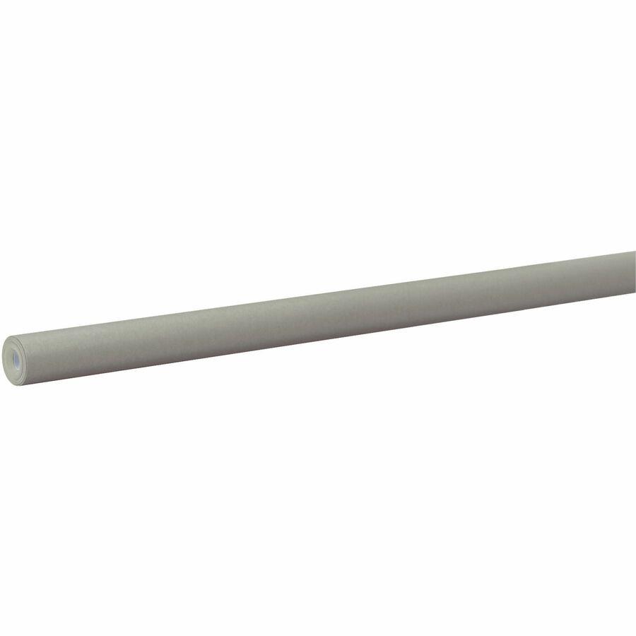 Fadeless Bulletin Board Art Paper - Bulletin Board, Art Project, Craft Project, School, Home, Office Project - 48''Width x 50 ftLength - 1 / Roll - Pewter