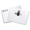 C-Line Clip/Pin Combo Style Name Badges - Sealed Holders with Inserts, 4 x 3, 50/BX, 95743