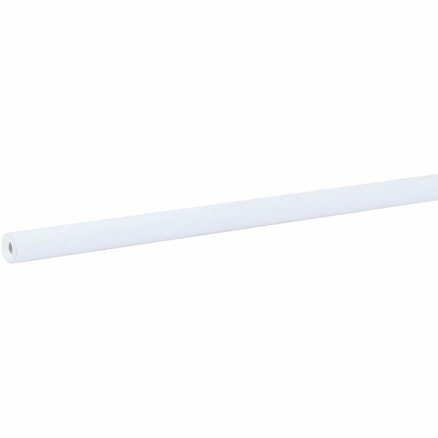 Fadeless Bulletin Board Art Paper - ClassRoom Project, Home Project, Office Project - 48''Width x 50 ftLength - 1 / Roll - White - Pacon