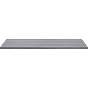 Lorell Revelance Conference Rectangular Tabletop - 59.9'' x 47.3'' x 1'' x 1'' - Material: Laminate - Finish: Weathered Charcoal