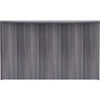 Lorell Essentials Series Front Reception Desk - 72'' x 36''42.5'' Desk, 1'' Top - Finish: Weathered Charcoal Laminate
