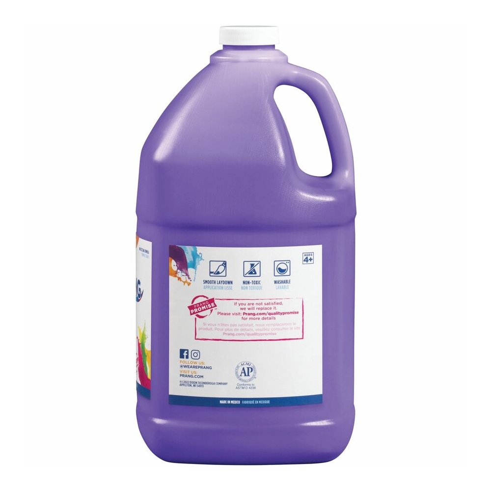 Prang Washable Tempera Paint - 1 Color(s) - Violet - 1 gal - Washable - 1 Each