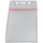 SICURIX Sealable ID Badge Holder - Support 2.62'' x 3.75'' Media - Vertical - Vinyl - 50 / Pack - Clear