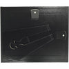 Golite nu-dell Flat Document Frames - Holds 11'' x 8.50'' Insert - Desktop - Horizontal, Vertical - Easel Back, Hanger - 2 / Pack - Leatherette - Black - NuDell