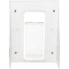 Deflecto Stand-Tall Literature Display - 1 Pocket(s) - 11.8'' Height x 9.1'' Width x 2.8'' DepthDesktop - Clear - Plastic - 1 Each - deflecto