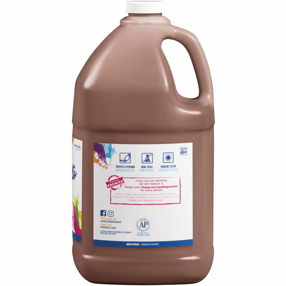 Prang Liquid Tempera Paint - 1 gal - 1 Each - Brown