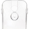 Deflecto Countertop Leaflet Holder With Business Card Holder - 2 Compartment(s) - 7.8'' Height x 4.4'' Width x 4.1'' DepthDesktop - Leaflet Size - Clear - Plastic - 1 Each - deflecto