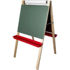 Flipside Adjustable Paper Roll Easel - White/Green Surface - Rectangle - Assembly Required - 1 Each