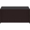 Lorell Essentials Series Rectangular Desk Shell - 60'' x 30''29.5'' Desk Shell, 1'' Top - Finish: Espresso