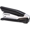 Bostitch InPower Spring-Powered Antimicrobial Desktop Stapler - Staples Upto 28 Sheet - Holds Upto 210 Staple - Full Strip - 4.50'' Throat Depth - Silver, Black - Rubber, Die-cast Metal, Metal - 1 Each