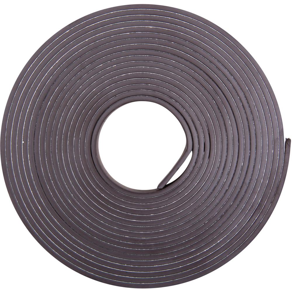Zeus Magnetic Tape - 33.33 yd Length x 1'' Width - Magnet - Adhesive Backing - For Sign, Photo - 1 / Roll - Black - ZEUS