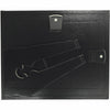 Golite nu-dell Flat Document Frames - Holds 11'' x 8.50'' Insert - Desktop - Horizontal, Vertical - Easel Back, Hanger - 2 / Pack - Leatherette - Black - NuDell