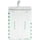 Survivor 10 x 13 DuPont Tyvek First Class Border Catalog Mailer with Self-Sealing Closure - First Class Mail - #13 1/2 - 10'' Width x 13'' Length - 14 lb - Peel & Seal - Tyvek - 100 / Box - White - SURVIVOR