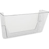 Deflecto EZ Link Stackable DocuPocket - 1 Compartment(s) - 7'' Height x 13'' Width x 4'' Depth - Stackable - Clear - Plastic - 1 Each - deflecto