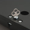 Sparco Locking Cover Money Tray - 1 x Cash Tray - 5 Bill/5 Coin Compartment(s) - Black