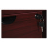 Lorell Prominence 2.0 Right-Pedestal Credenza - 72'' x 24''29'' , 1'' Top - 2 x File Drawer(s) - Single Pedestal on Right Side - Band Edge - Material: Particleboard - Finish: Thermofused Melamine (TFM)