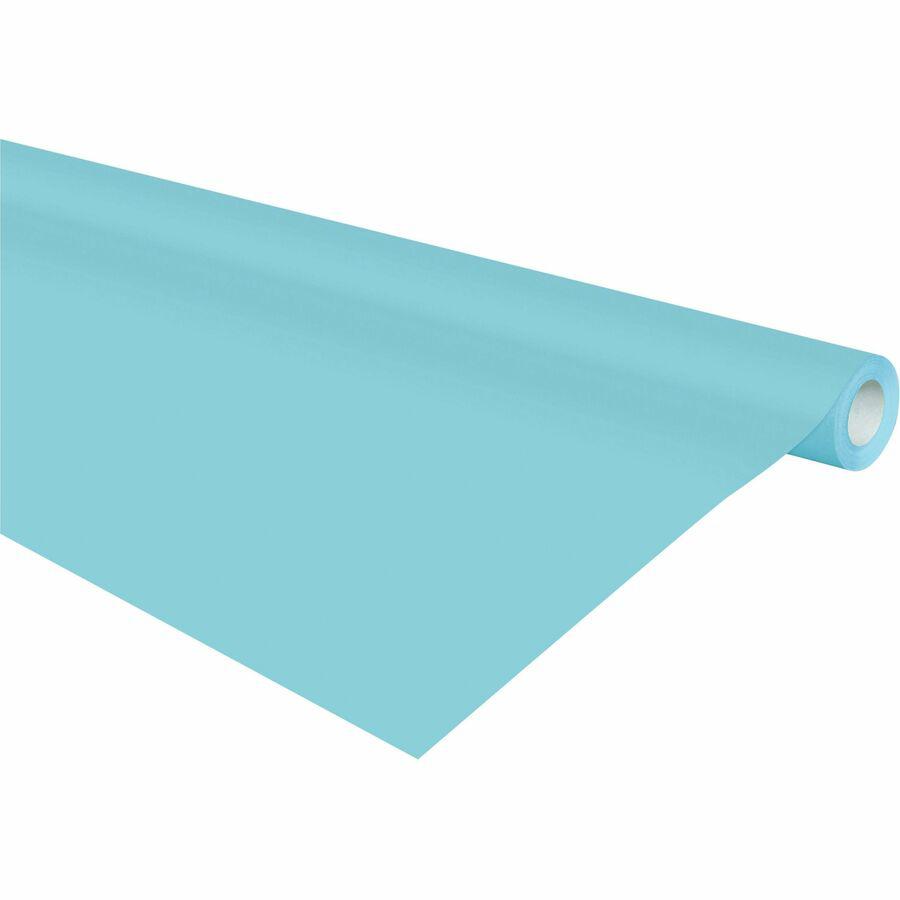 Fadeless Bulletin Board Art Paper - ClassRoom Project, Home Project, Office Project - 48''Width x 50 ftLength - 1 / Roll - Light Blue - Pacon