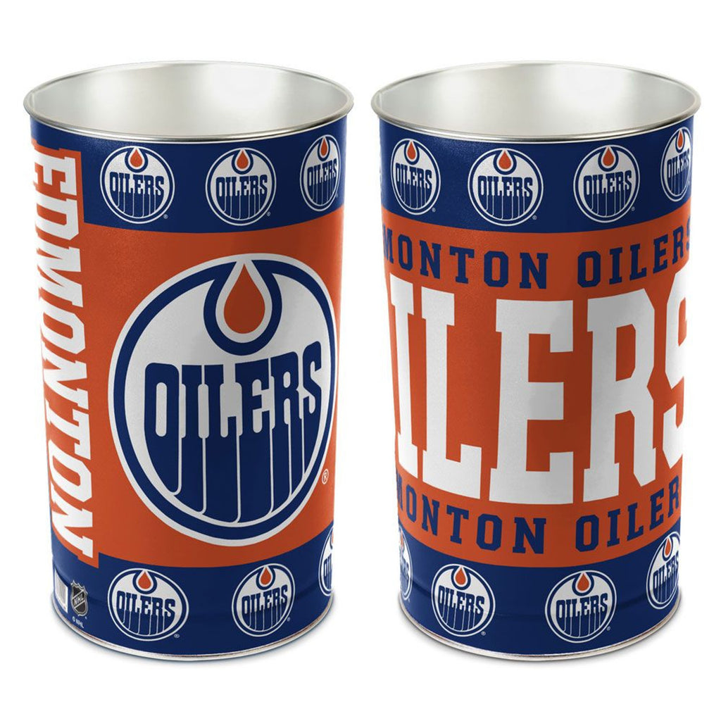 Edmonton Oilers Wastebasket 15 Inch - Special Order - Wincraft