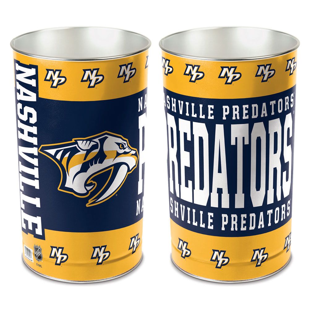 Nashville Predators Wastebasket 15 Inch - Periodic Restock - WinCraft