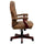Bomber Brown Classic Executive Swivel Office Chair with Arms - Flash Furniture