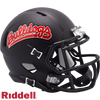 Fresno State Bulldogs Helmet Riddell Replica Mini Speed Style Matte Black - Riddell