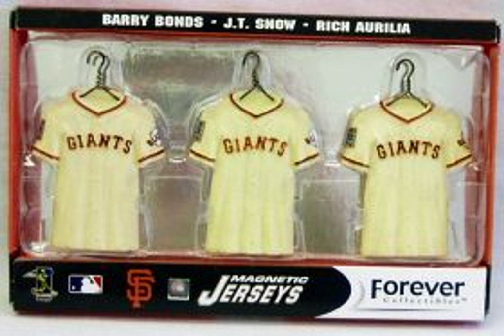 San Francisco Giants Jersey Magnet Set CO - Forever Collectibles