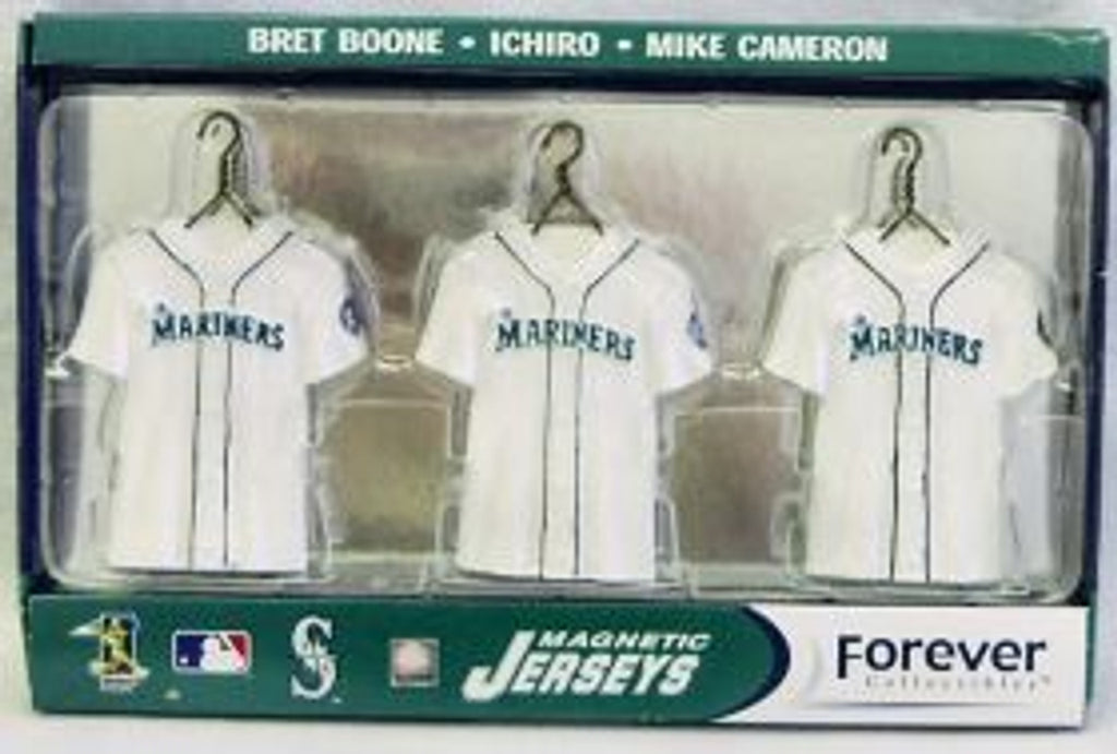 Seattle Mariners Jersey Magnet Set  CO - Forever Collectibles