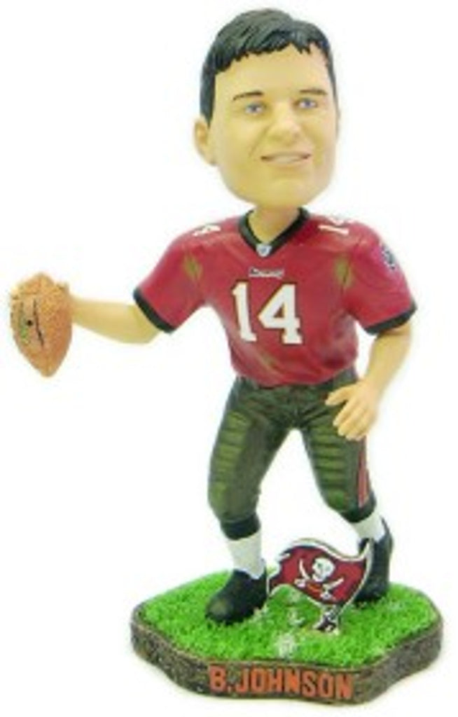 Tampa Bay Buccaneers Brad Johnson Game Worn Forever Collectibles Bobblehead CO - Forever Collectibles