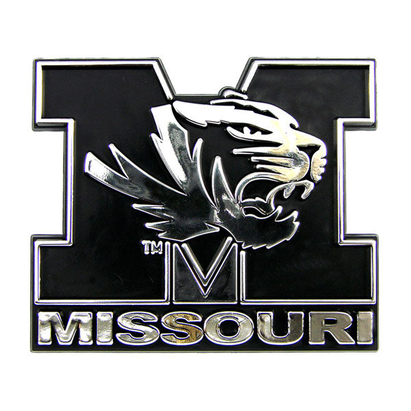 Missouri Tigers Auto Emblem - Silver - Team Promark