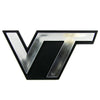 Virginia Tech Hokies Auto Emblem - Silver - Special Order - Team Promark