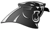Carolina Panthers Auto Emblem - Silver - Team Promark