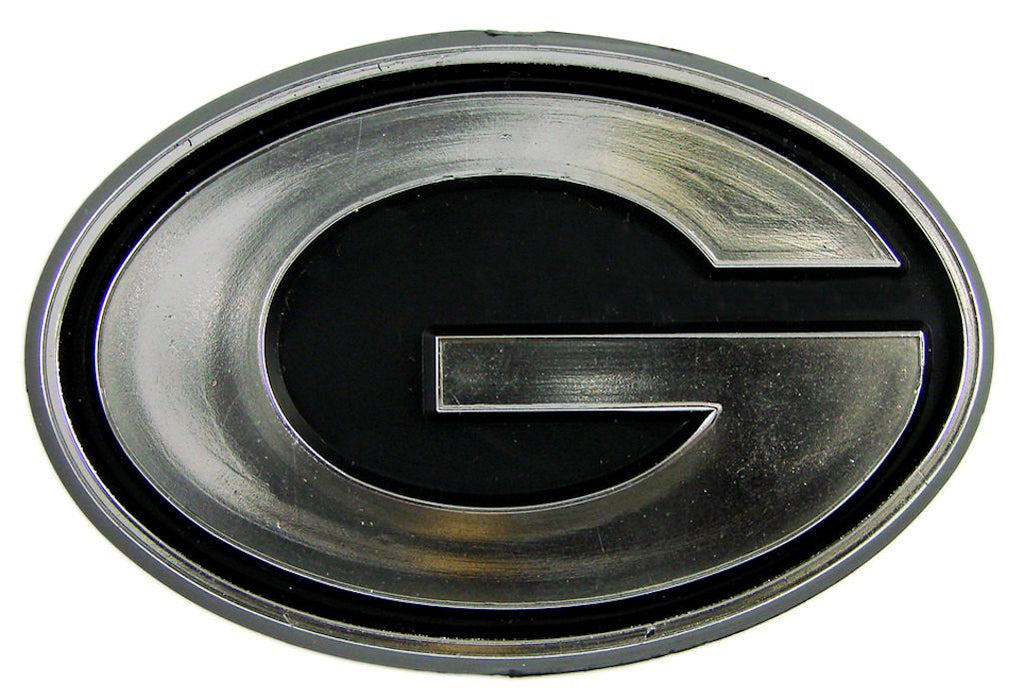 Green Bay Packers Auto Emblem - Silver - Team Promark